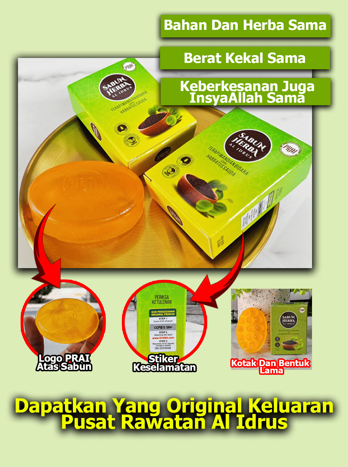 Sabun Herba Asli